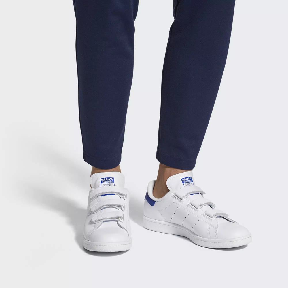 Adidas Stan Smith Tenis Blancos Para Hombre (MX-42558)